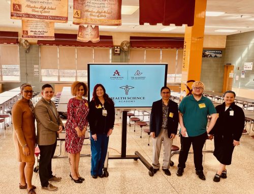 DHC President Dr. Babar Speaks at Atherton High School