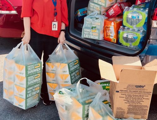 Food delivered to JCPS Immunization Clinic