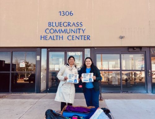FPGH & DHC donated winter accessories to Bluegrass Community Health Center