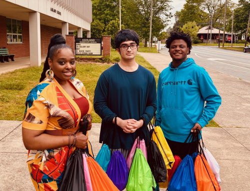 Hygiene Supplies Delivered to Ashland Elementary School.