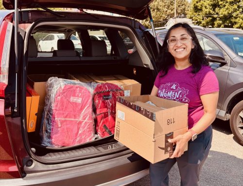 School supplies delivered to Portland Elementary School & Backside Learning Center