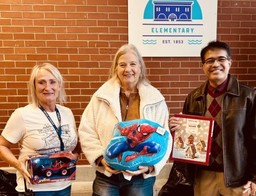 DHC Delivers Gifts to Portland Elementary